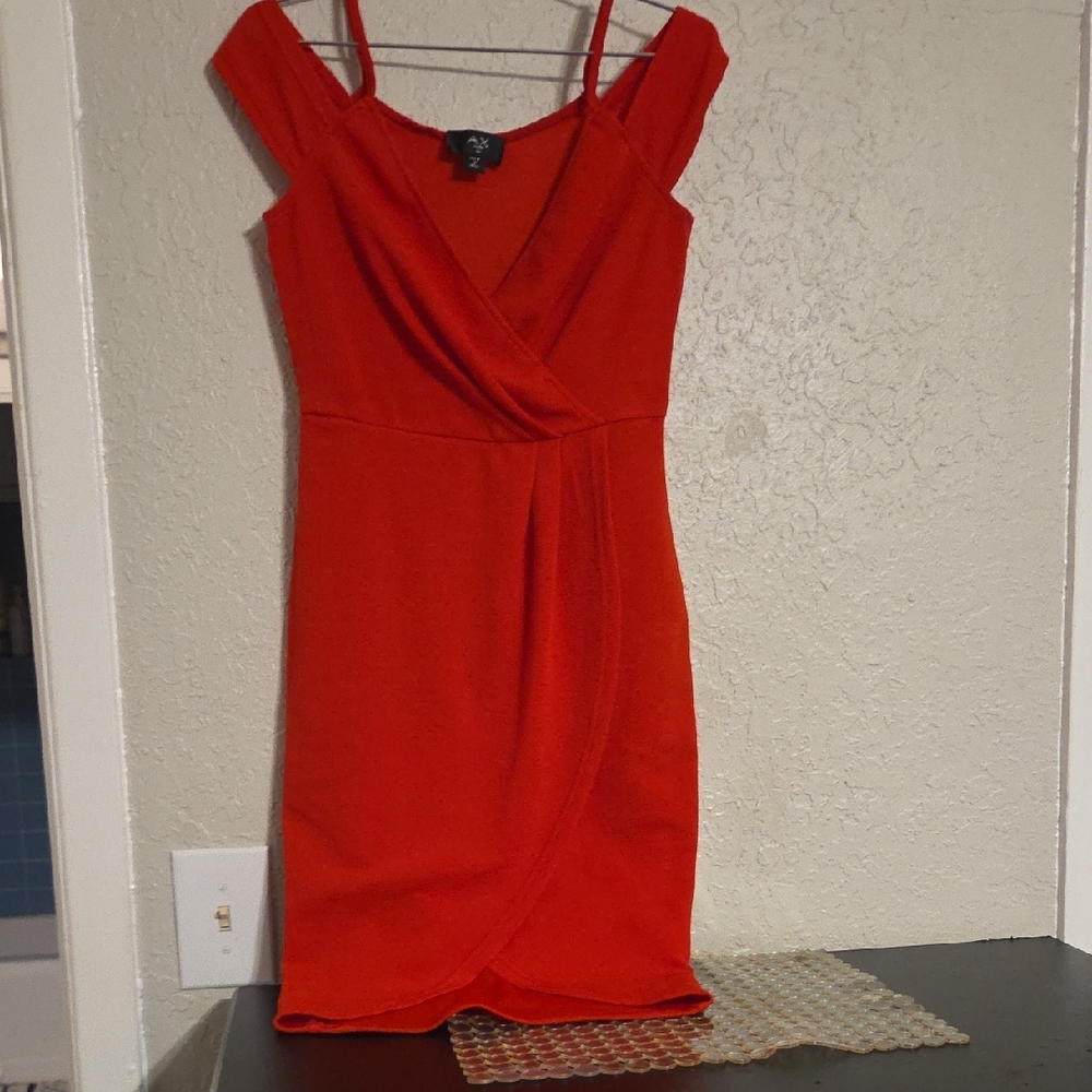 AX Paris Vibrant Red Mini Dress